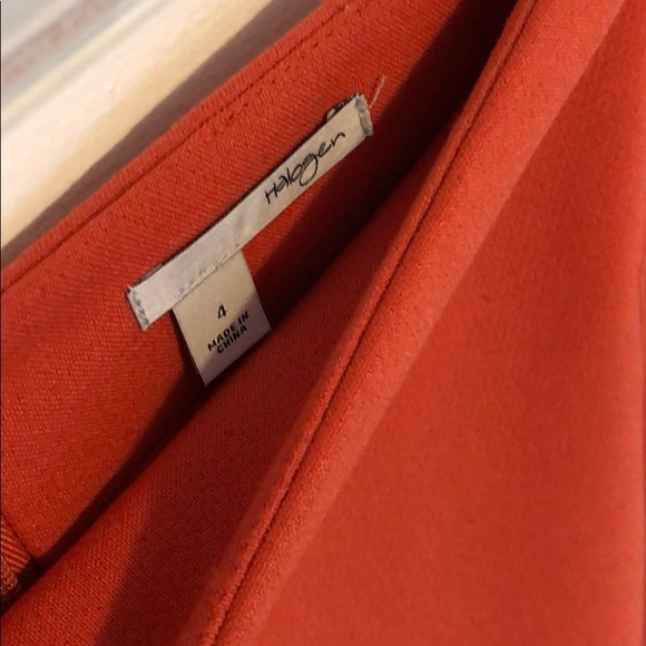 Halogen coral pencil skirt - size 4 - Picture 2 of 4